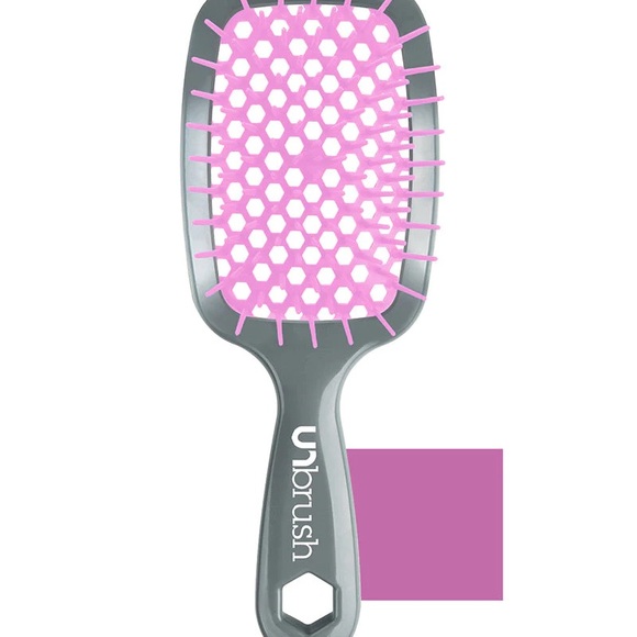 FHI HEAT Unbrush Wet & Dry Vented Detangling Hair Brush (Orchid) NIB - Picture 2 of 4